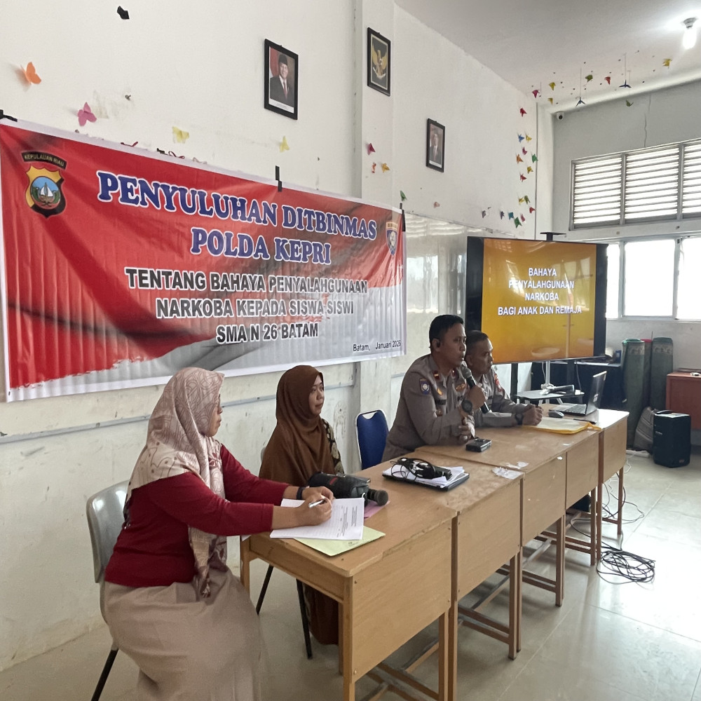 Penyuluhan DITBINMAS POLDA Kepri