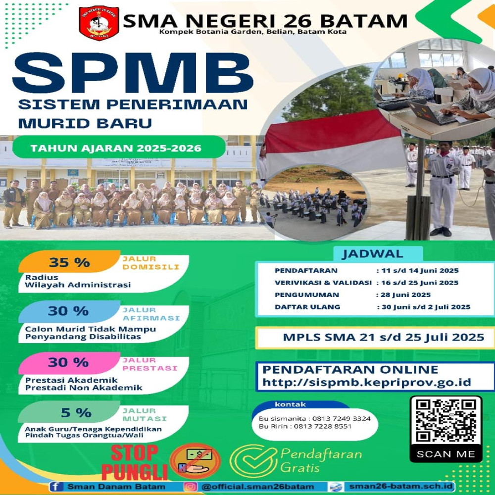 SPMB SMA NEGERI 26 BATAM