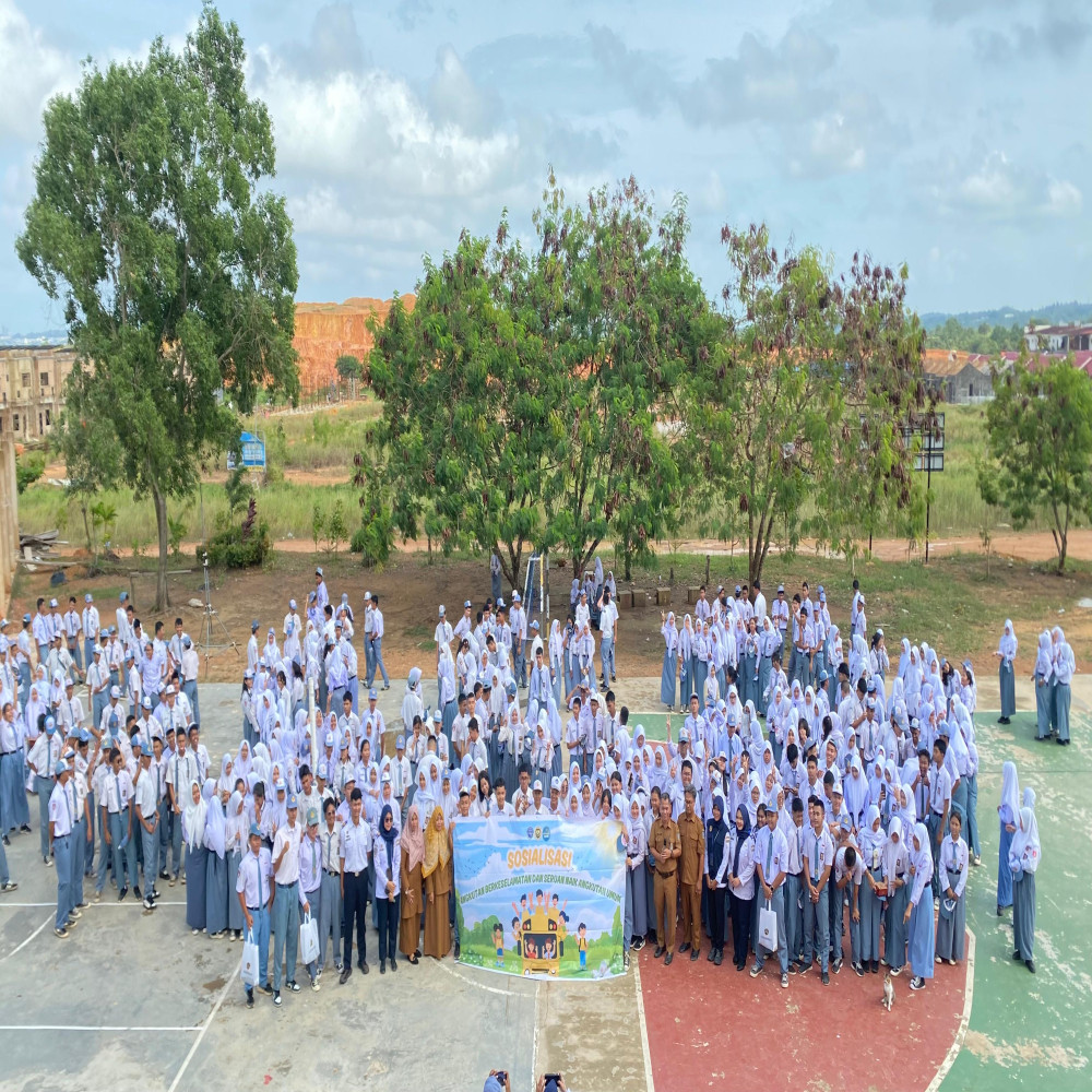 BPTD Kelas II Kepri Gelar Sosialisasi Di SMA Negeri 26 Batam